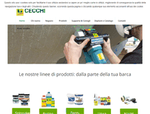 Tablet Screenshot of cecchi.it