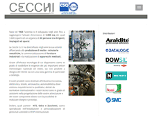 Tablet Screenshot of cecchi.com